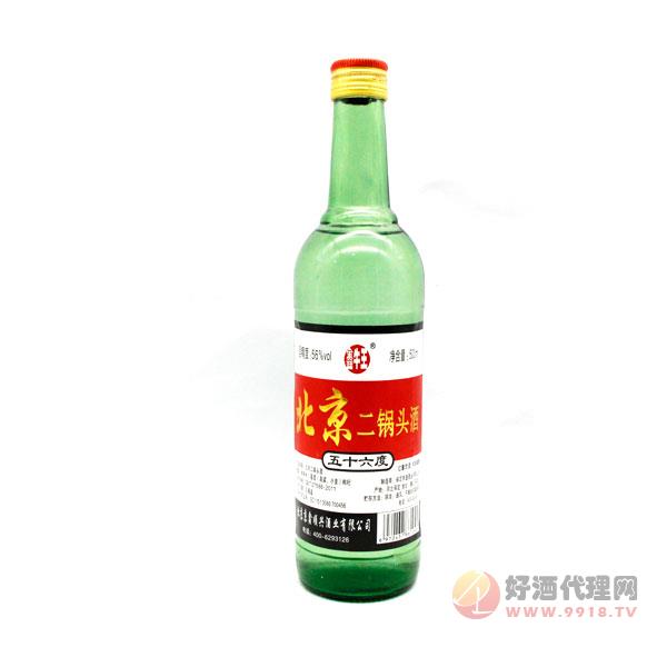 澜泉鑫牛王北京二锅头56度500ml绿瓶