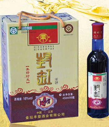 16度美好时光黄酒450ml×8瓶