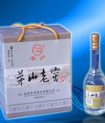 茅山老窖酒500ml礼盒装