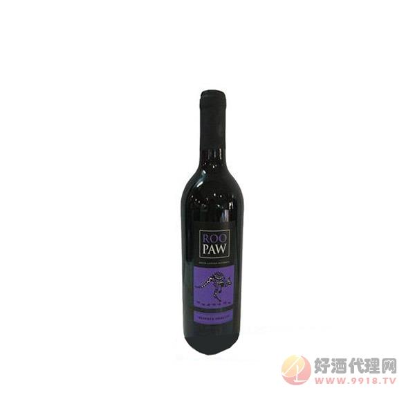 金珀狮紫袋鼠干红葡萄酒