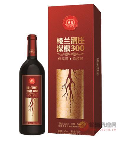 楼兰酒庄深根300干红葡萄酒