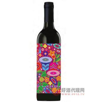 梅洛+赤霞珠+小维铎葡萄酒