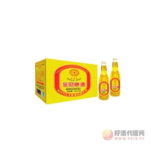 金贝啤酒330ml×24瓶装