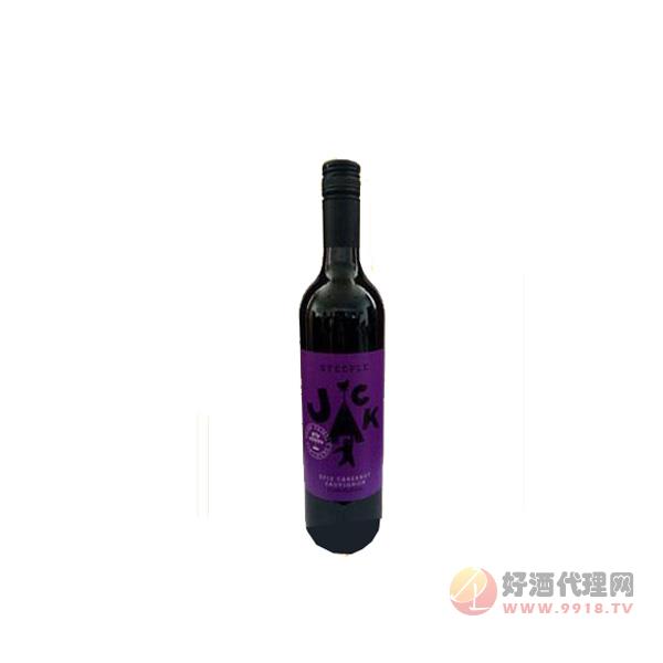 狮堡杰克紫标梅洛赤霞珠葡萄酒