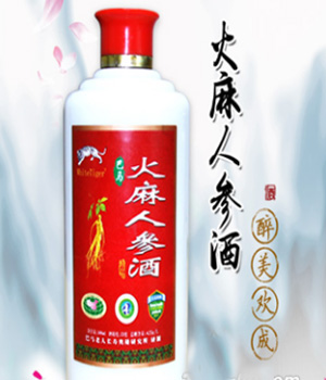 巴马火麻人参酒500ml