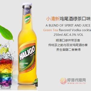 绿茶口味哈力高鸡尾酒