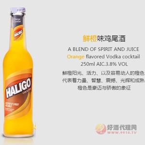 鲜橙口味哈力高鸡尾酒