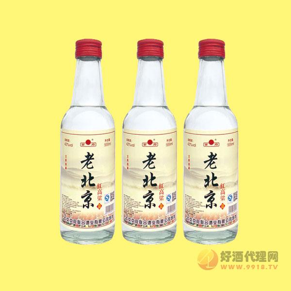 老北京红高粱清香白酒42度265ml