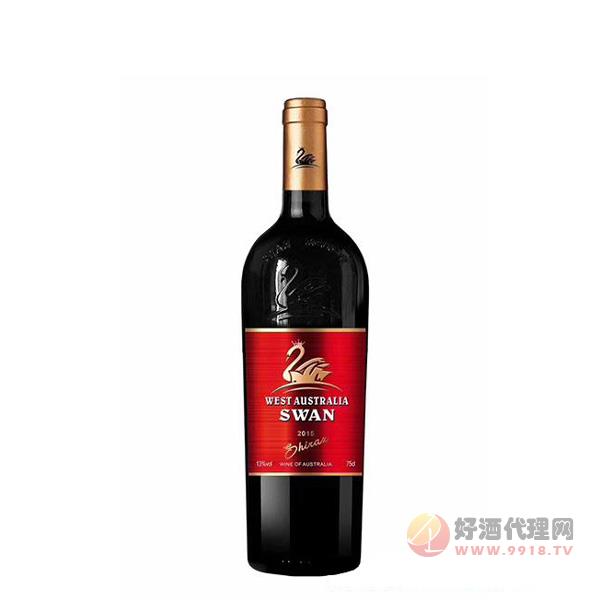 澳洲天鹅皇冠干红葡萄酒(红标)750ml