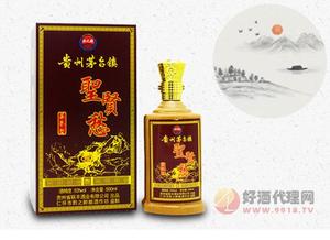 53度聖贤愁礼品酒500ml-