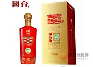 53度国台囍酒（百年好合）520ml