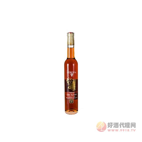 师樽酒庄赤霞珠晚摘2012甜红葡萄酒375ml