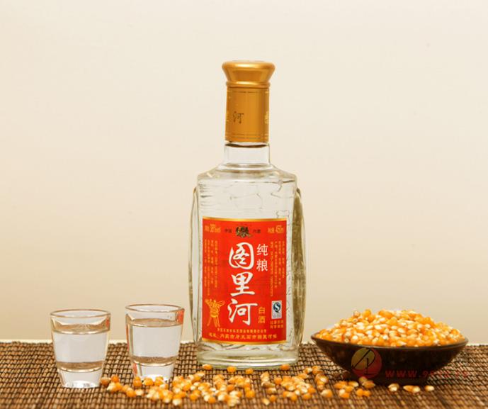 38度图里河纯粮白酒450ml