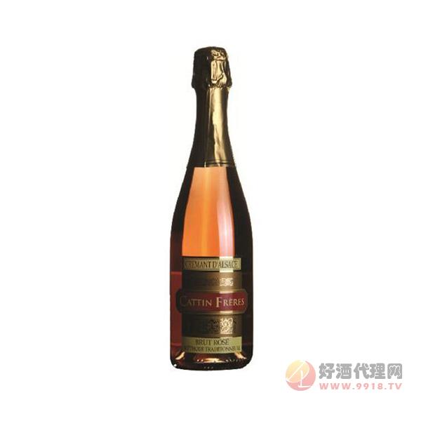 法国波尔多卡丹沸斯玫瑰香槟