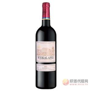 康帝法国威卡古堡干红葡萄酒13度750ml