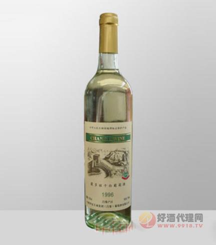 中粮华夏霞多丽1996干白葡萄酒-瓶装