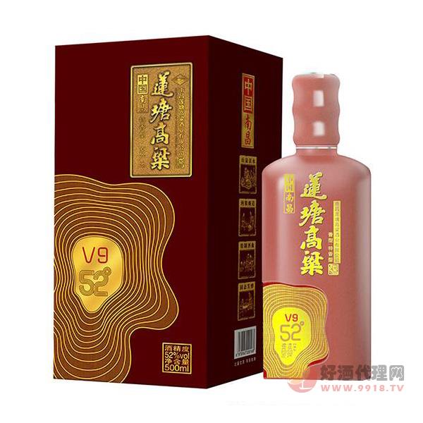 蓮塘高粱酒V9-52度500ml