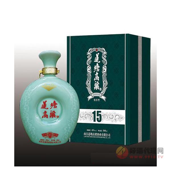 莲塘高粱酒15年45度500ml
