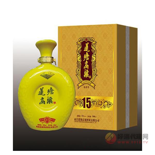 莲塘高粱酒15年52度500ml