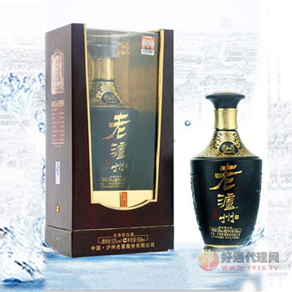 老泸州黑52度500ml