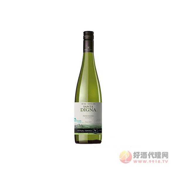 智利圣迪娜琼瑶浆干白葡萄酒