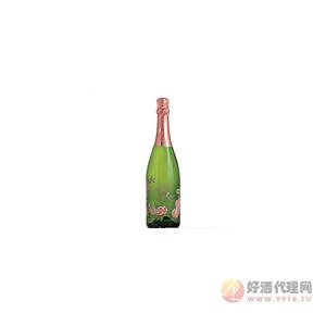 玫瑰恋情白起泡葡萄酒