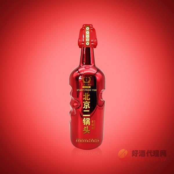 46度北京二锅头出口型酒500ml红瓶