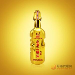 46度北京二锅头出口型酒500ml黄瓶