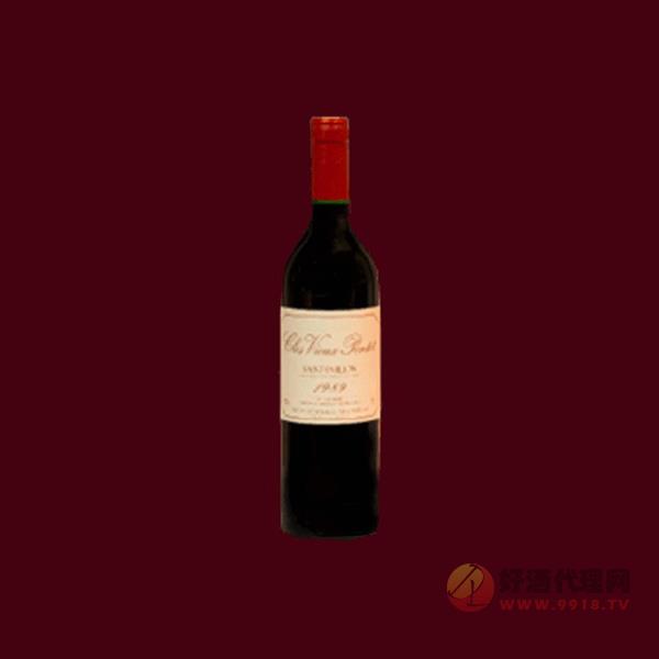老朋德之苑1989限量特级干红葡萄酒