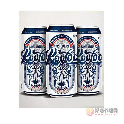 绝乐啤酒白罐9.7°P500ml