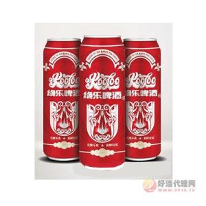 绝乐啤酒红罐9°P500ml