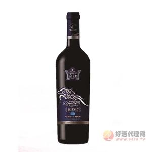 西夏王国宾酒庄蛇龙珠干红葡萄酒750ml