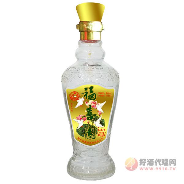 养生白酒-荞麦酒惜缘白瓶475ml