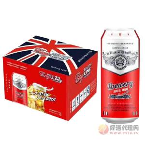 凯特王啤酒500ml红罐箱装