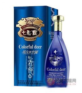 蓝七彩夜色酒35度500ml