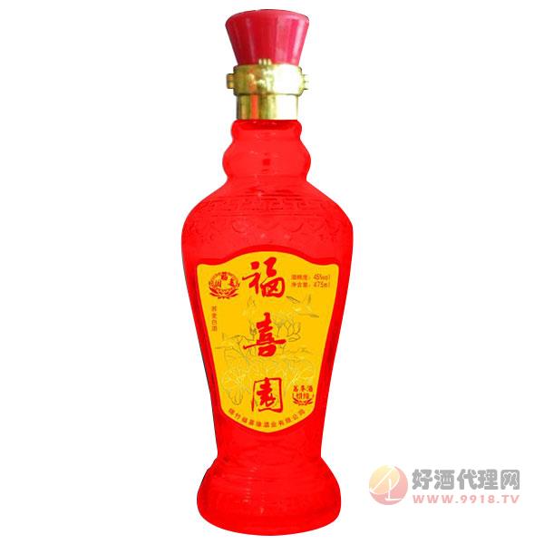 养生白酒-荞麦酒惜缘红瓶45度475ml