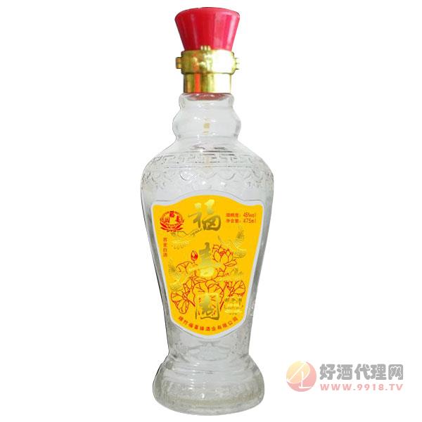 福喜园-荞麦酒52度/42度惜缘透明装475ml