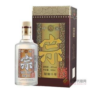 宗酒十年酒45度500ml
