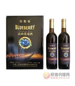 高山蓝莓酒7度-750mlx6