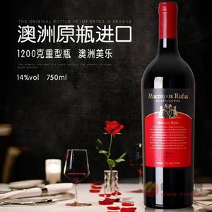 澳洲美乐干红葡萄酒750ml