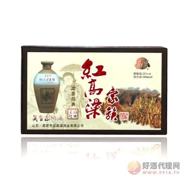 红高粱家族浓香典范52度500ml