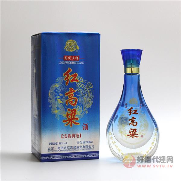 红高粱酒浓香典范38度500ml