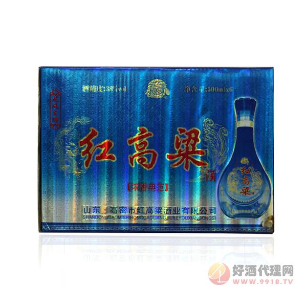 红高粱浓香典范38度500ml×6