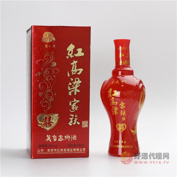 红高粱喜酒38度500ml