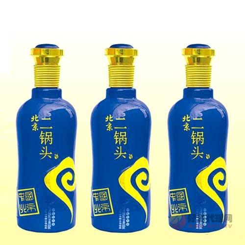 老北京二锅头蓝瓶酒500mlx12