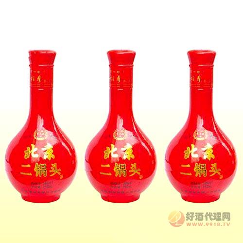 老北京二锅头红瓶酒250ml