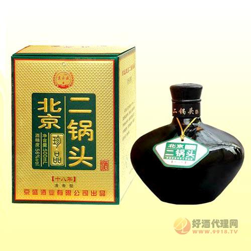 北京二锅头（珍品18）酒500ml