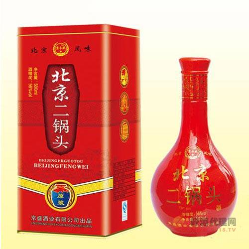 北京二锅头56度（红铁盒）酒500ml