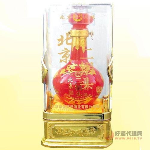 北京二锅头56度（水晶盒）酒500ml