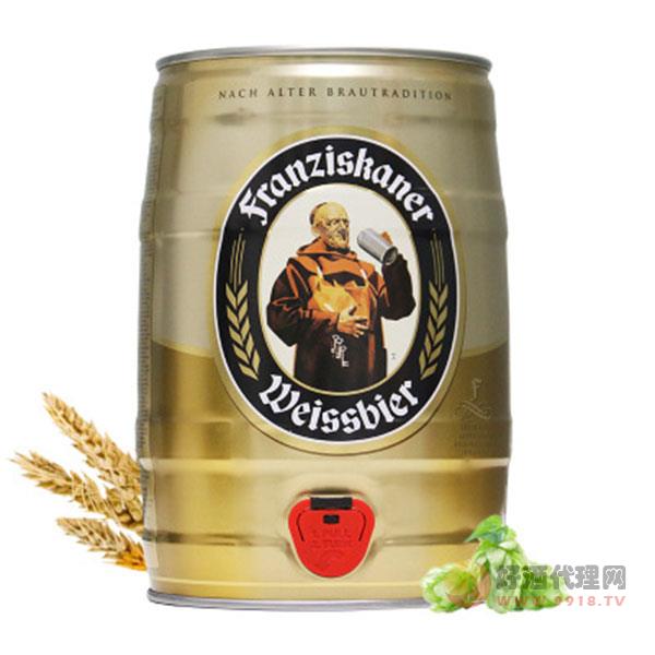 德国教士白小麦啤酒5L